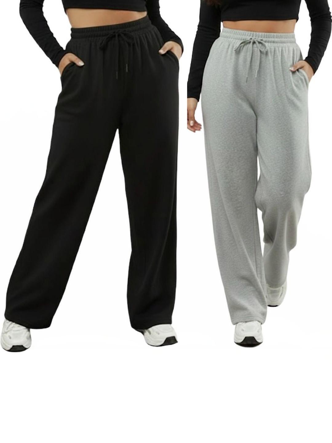 DIAZ Women Pack of 2 Regular Fit Track Pants