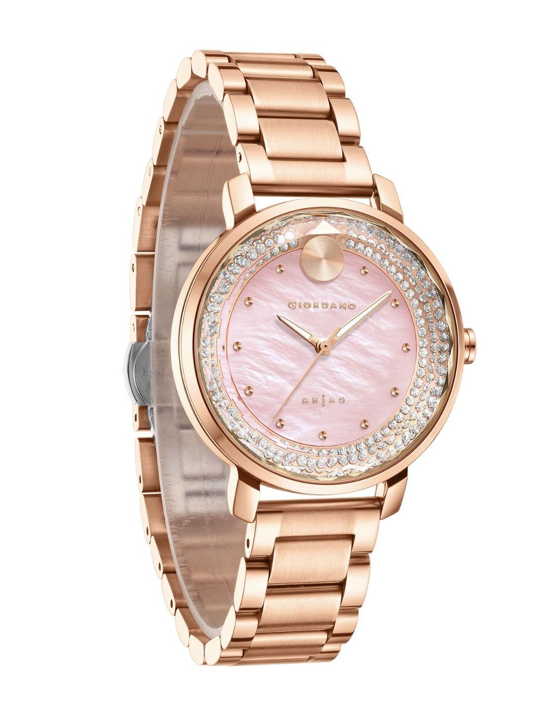 GIORDANO Arias By Lara Dutta Signature Collection Women Quartz Round Dial Watch
