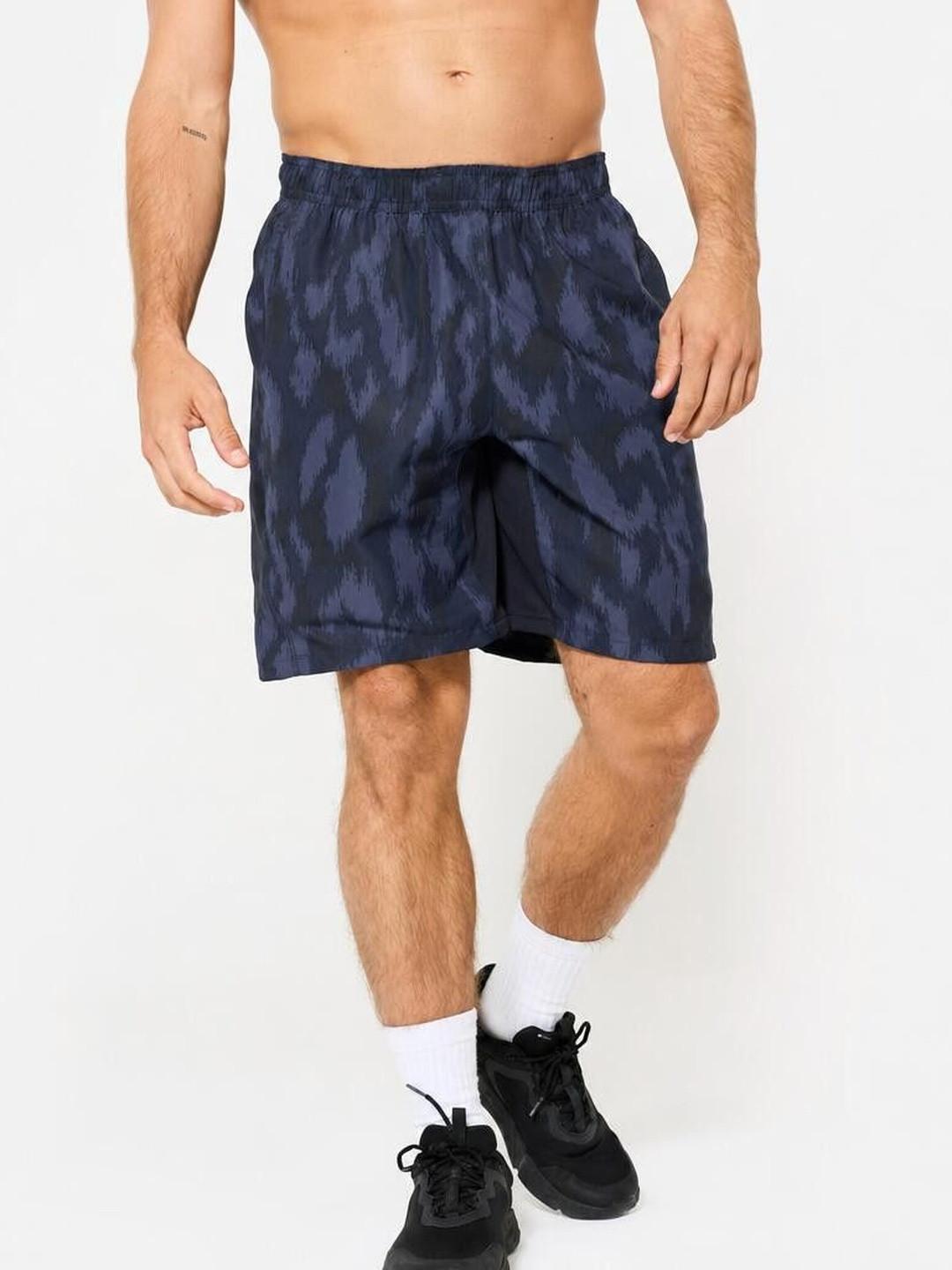 Decathlon Men Printed Training or Gym Shorts