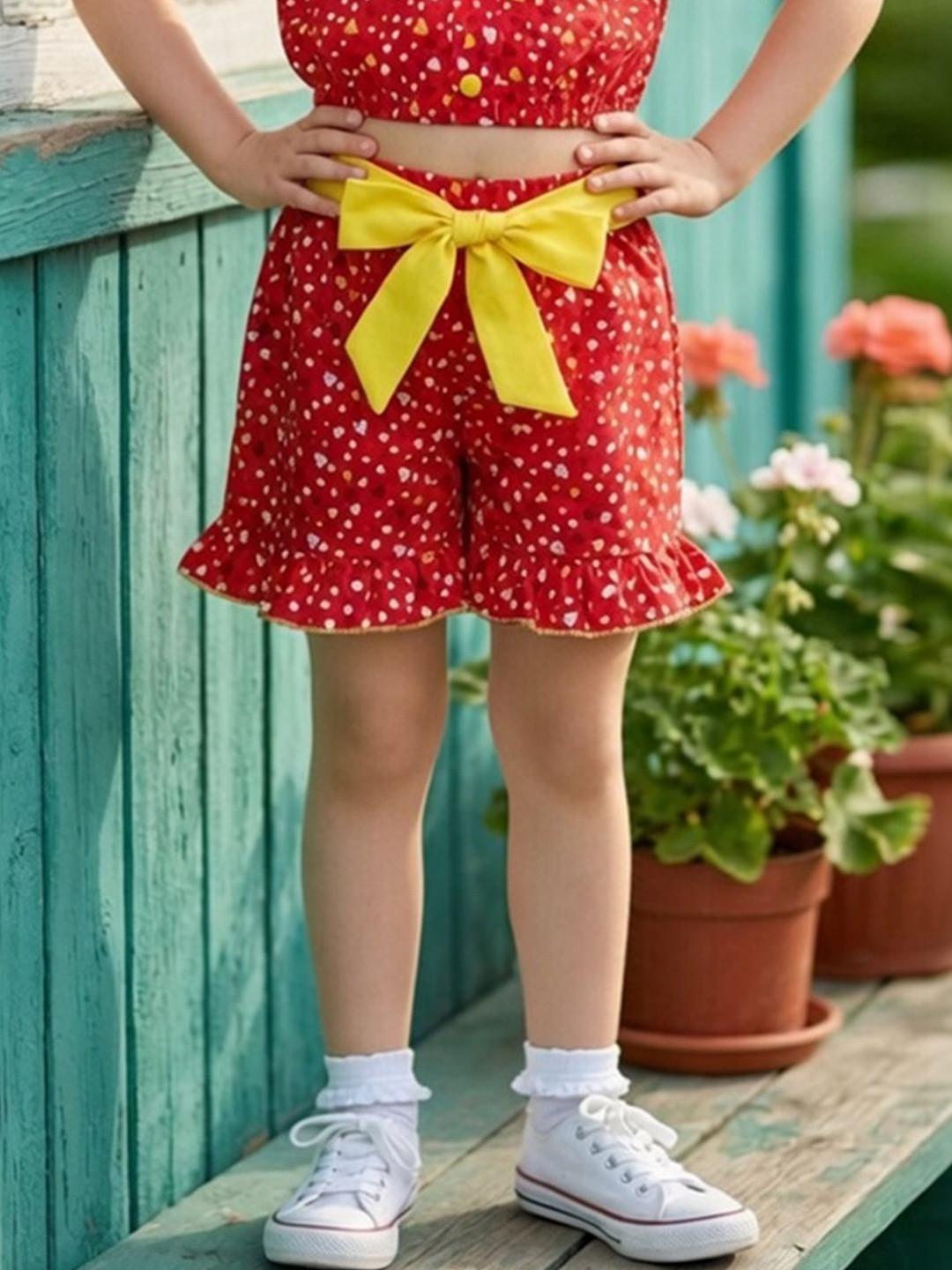 Cutiekins Girls Printed Shorts