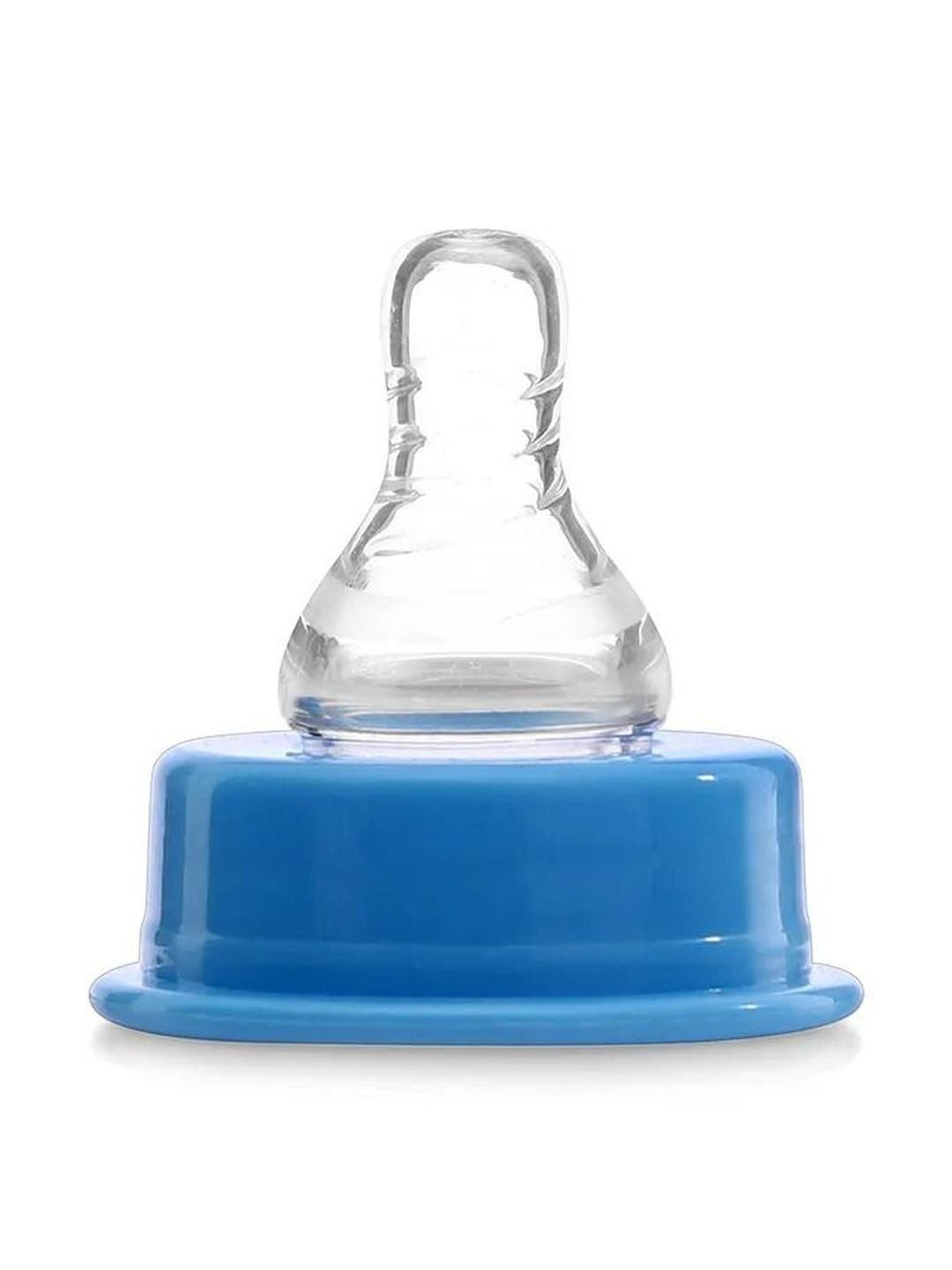 Babyhug Kids Blue & Pink Glass BPA-Free 2-Pcs Feeding Bottles
