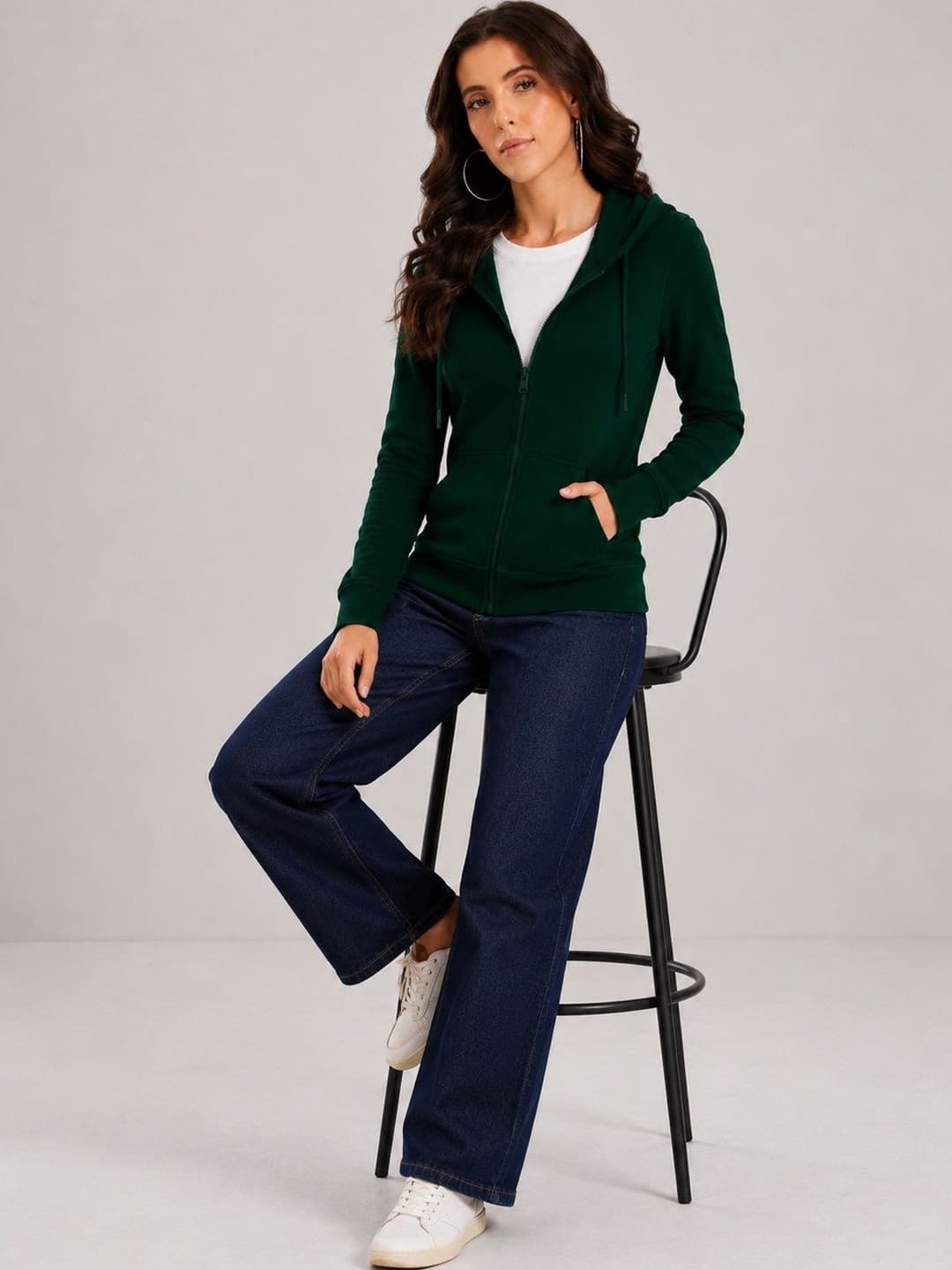 Roadster Women Hooded Sweatshirt