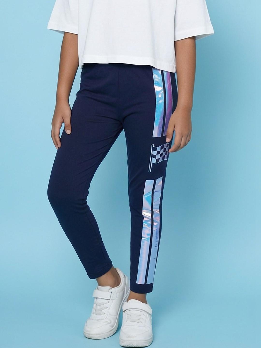 KiddoPanti Girls Cotton Leggings