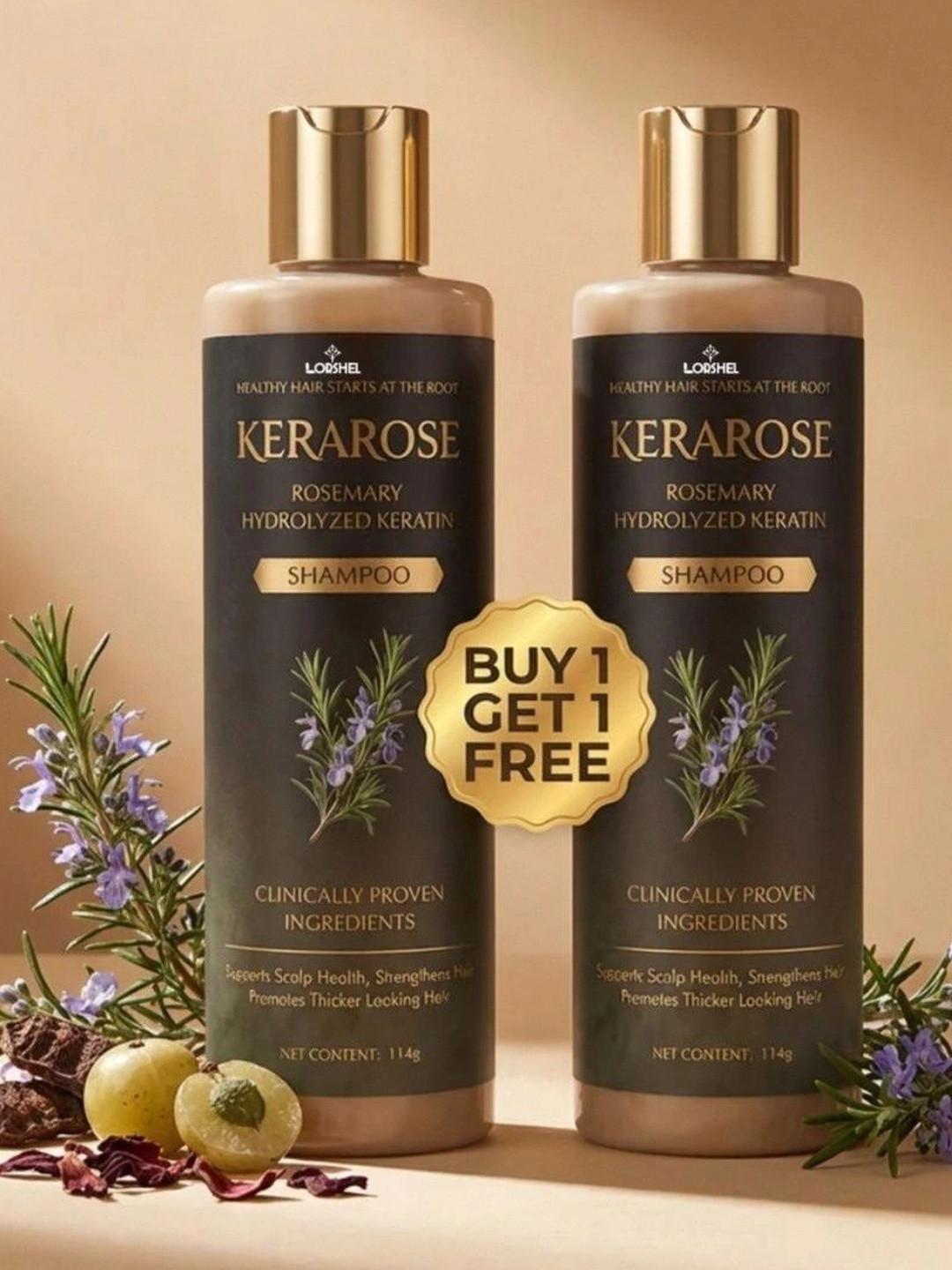 lorshel Set Of 2 Kerarose Hair Growth Shampoo - 114 g Each
