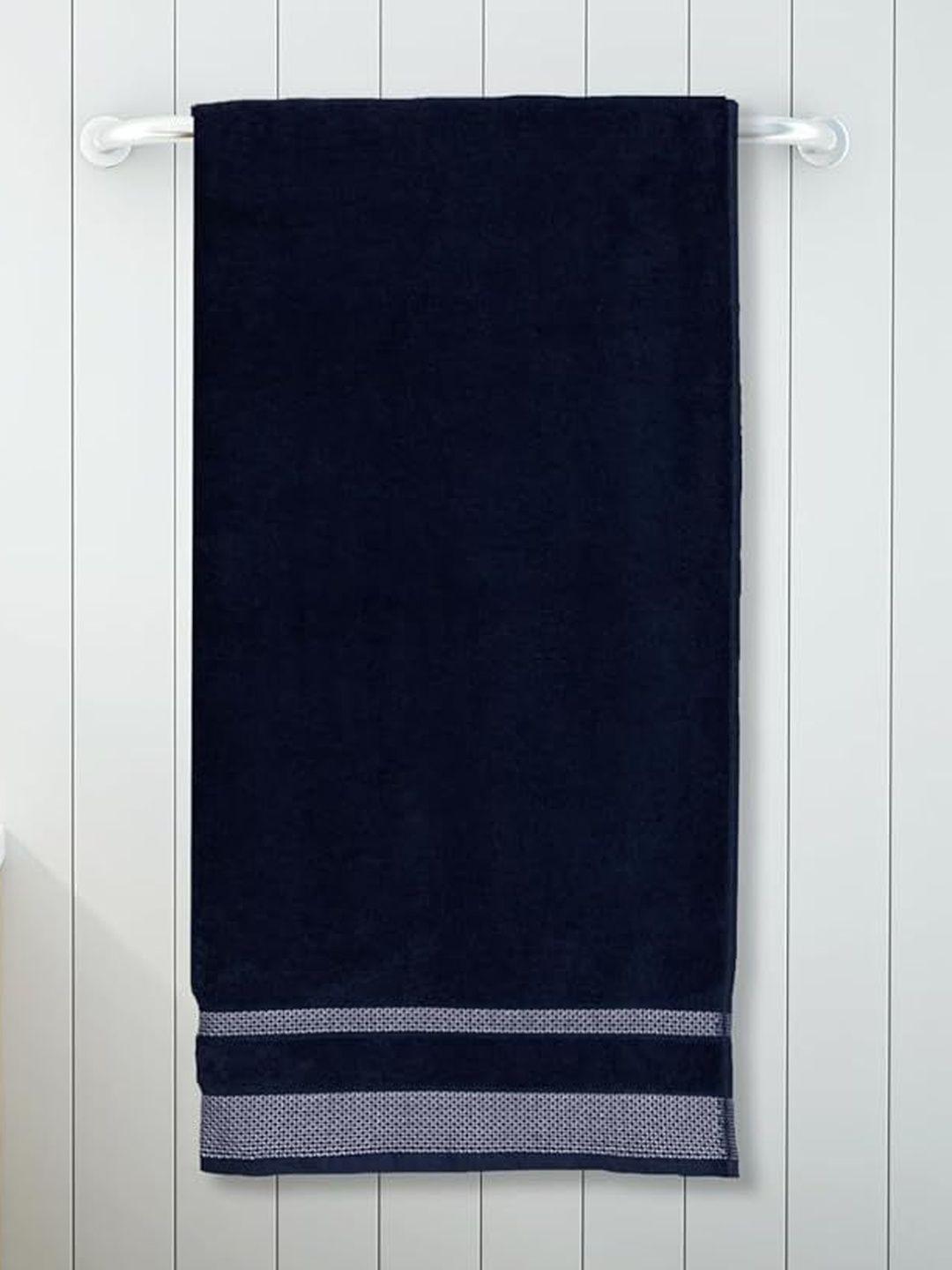 SPACES Blue 1 Cotton 600 GSM Bath Towel