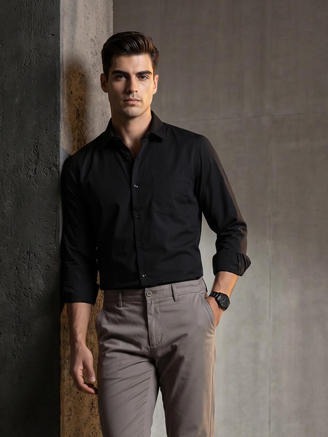 INVICTUS Slim Fit Pure Cotton Formal Shirt