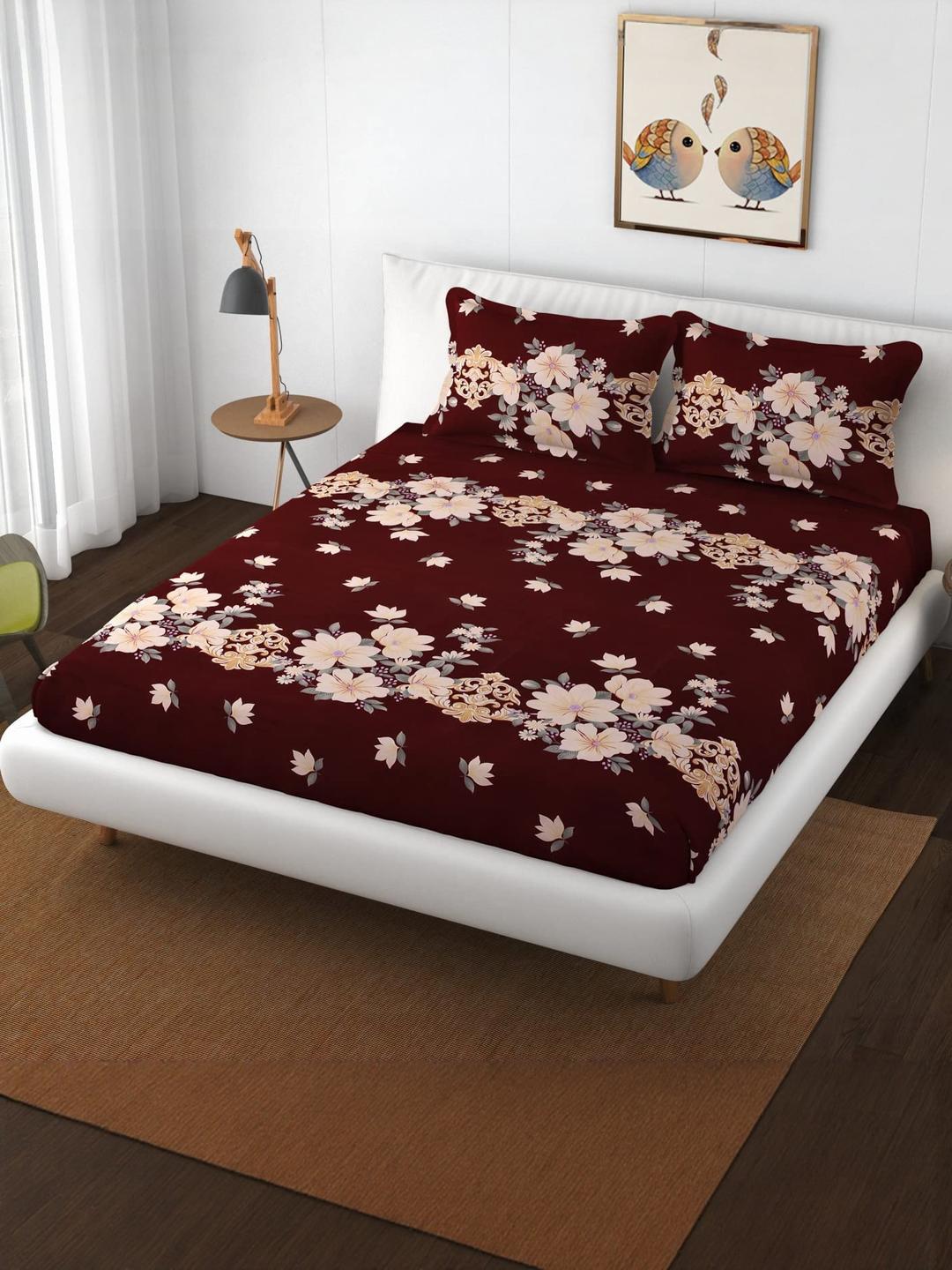 WELLNEST Microfiber Fitted King Bedsheets