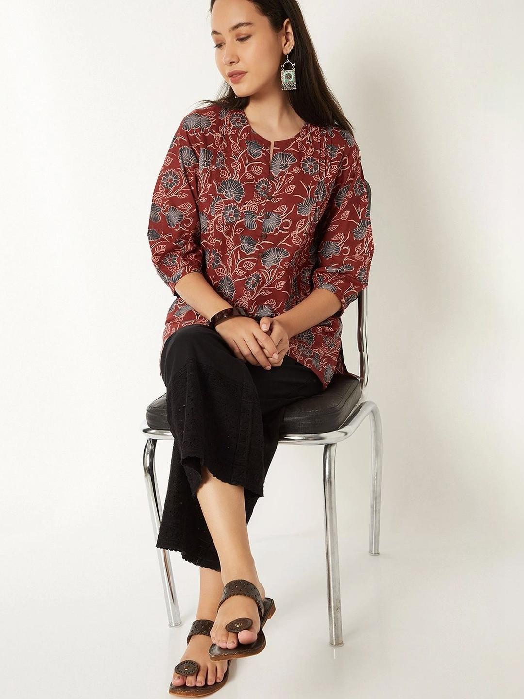 max Floral Printed Kurti