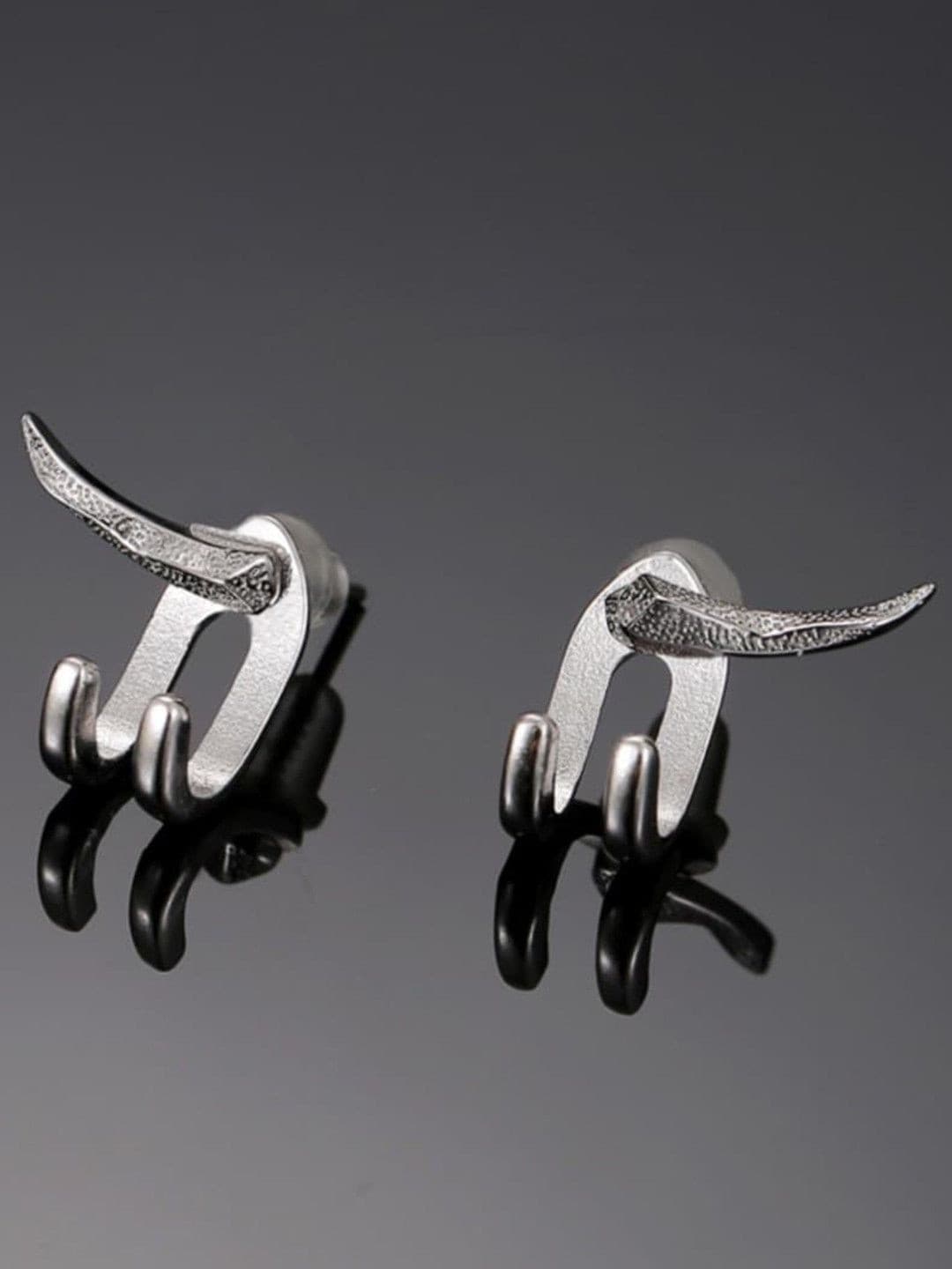 SALTY Men Stainless Steel Studs Earrings