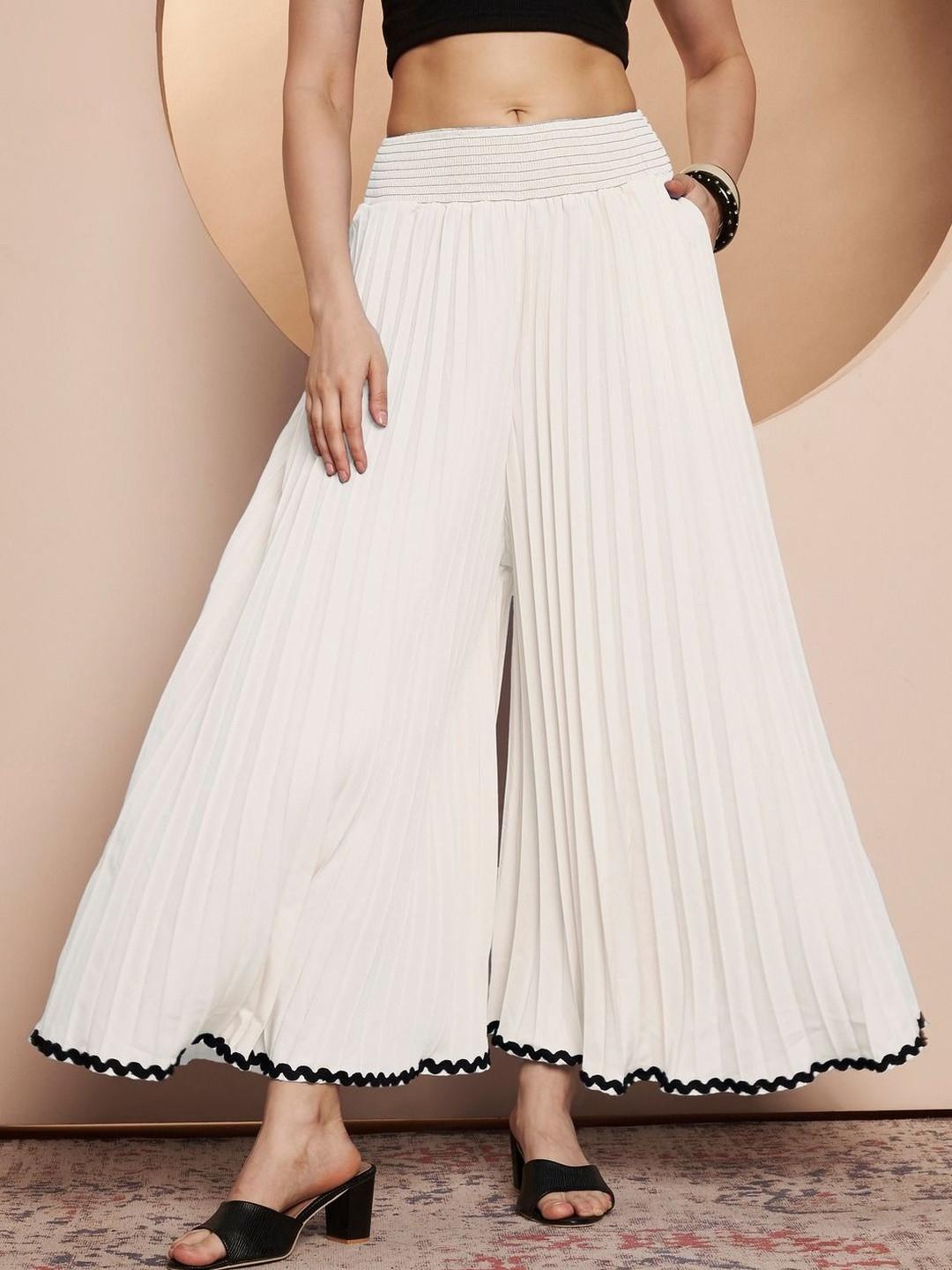 OTABU Women Flared Palazzos