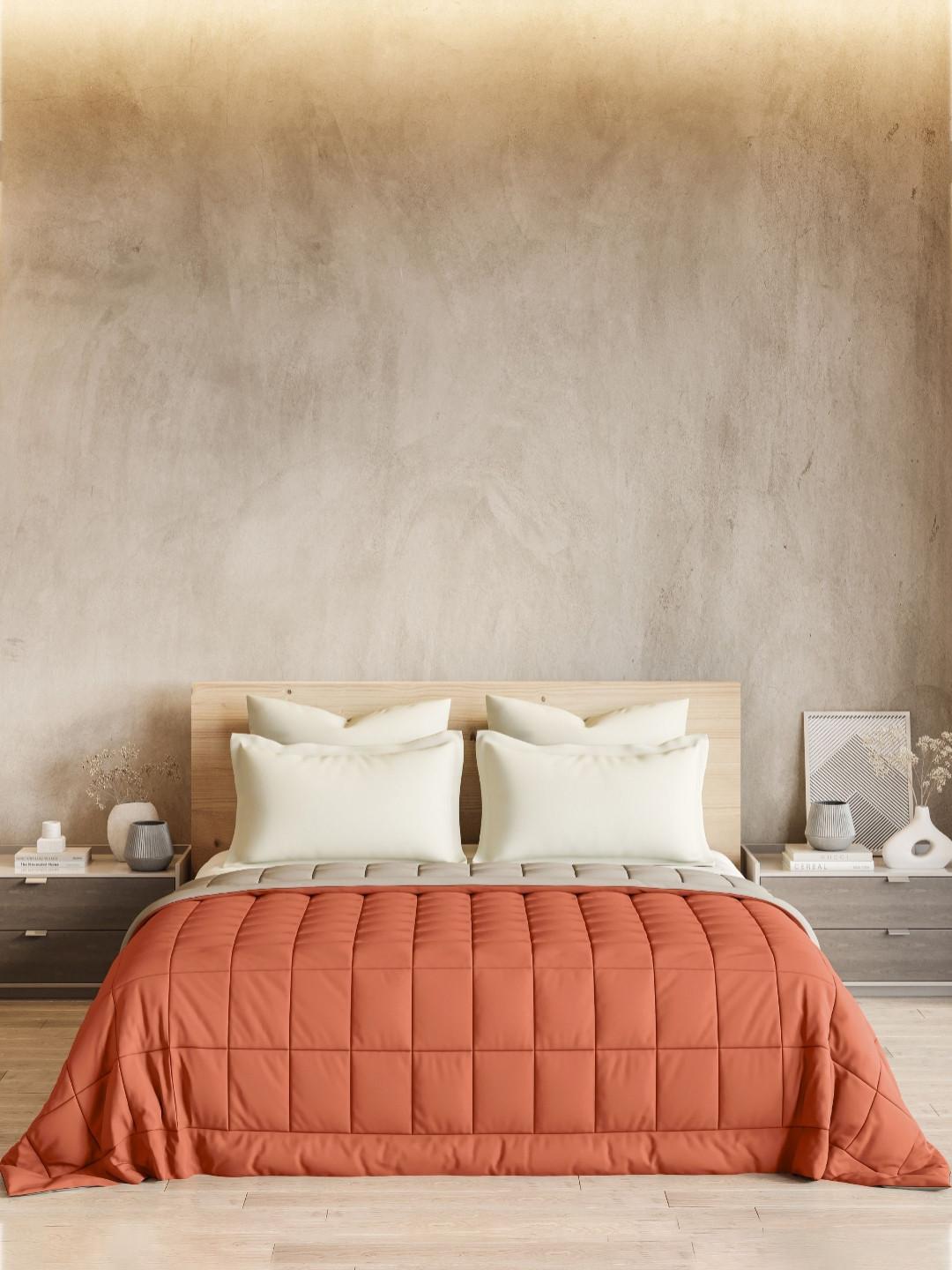 DDecor Reversible Geometric King Quilt