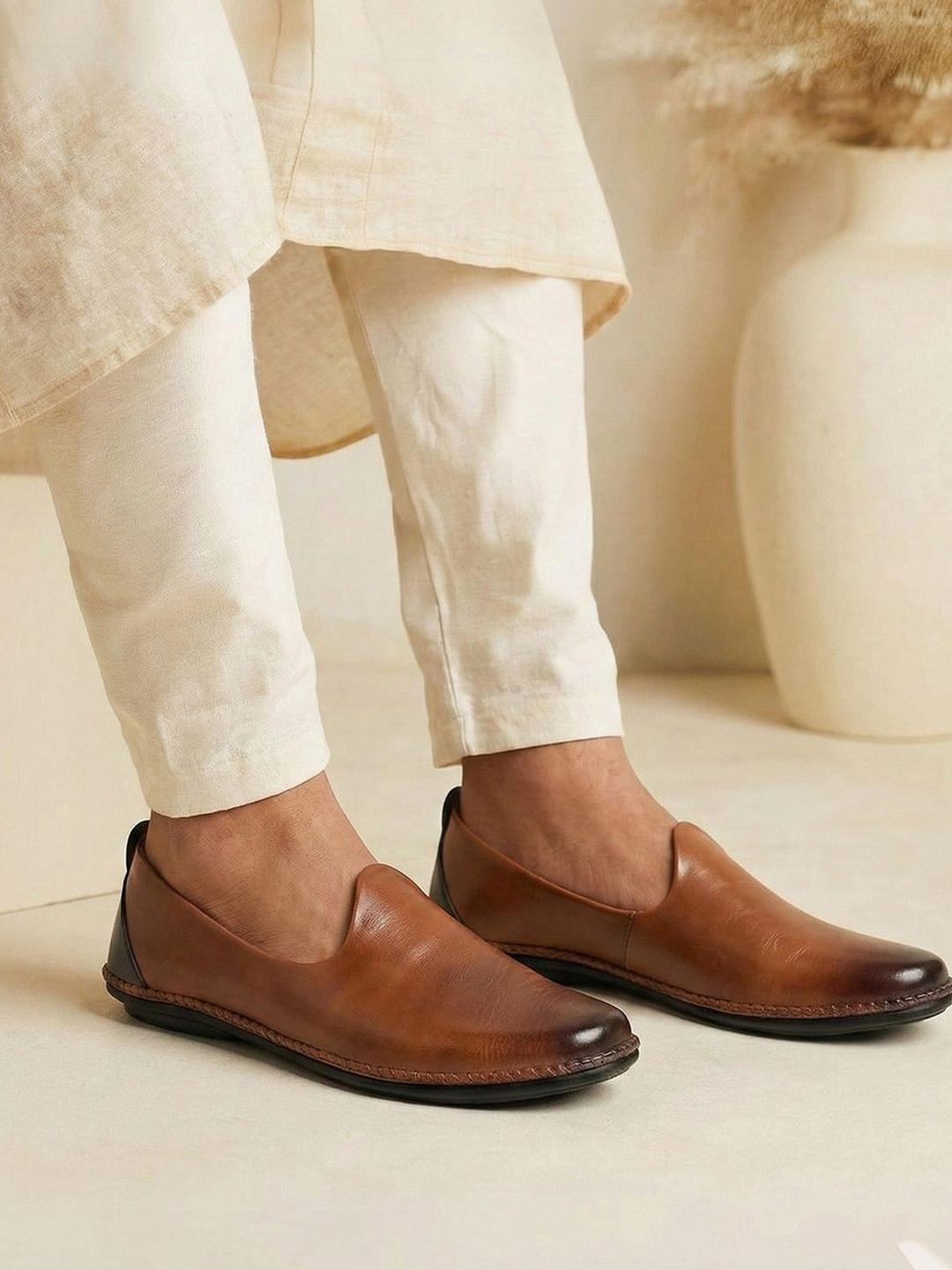 FAUSTO Men Ethnic Lightweight Espadrilles