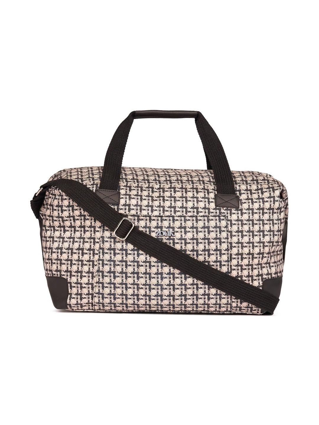 ZOUK Printed Foldable Casual Duffel Bag
