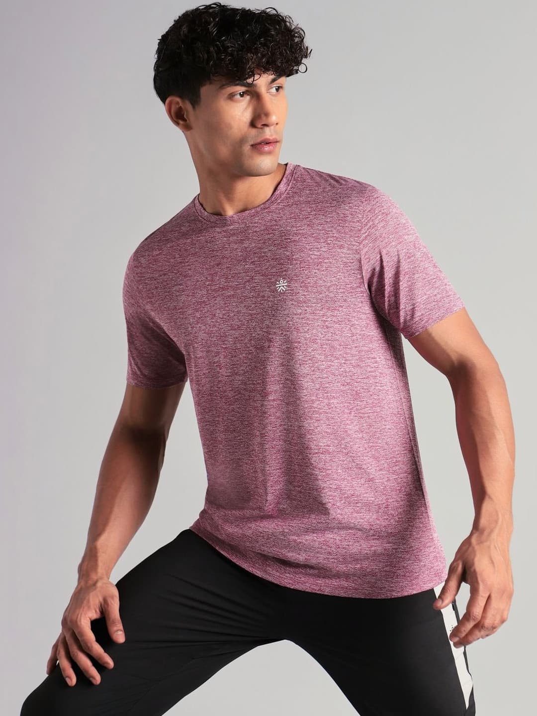 CULT Men's Maroon Ultimate Training T-shirt