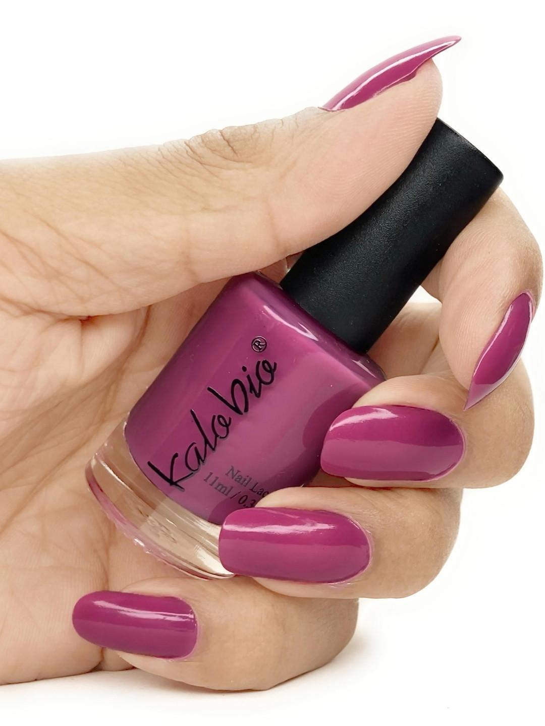 Kalobio Long Wear Pastel Nail Polish- Rose Pink KPS14 - 11 ml