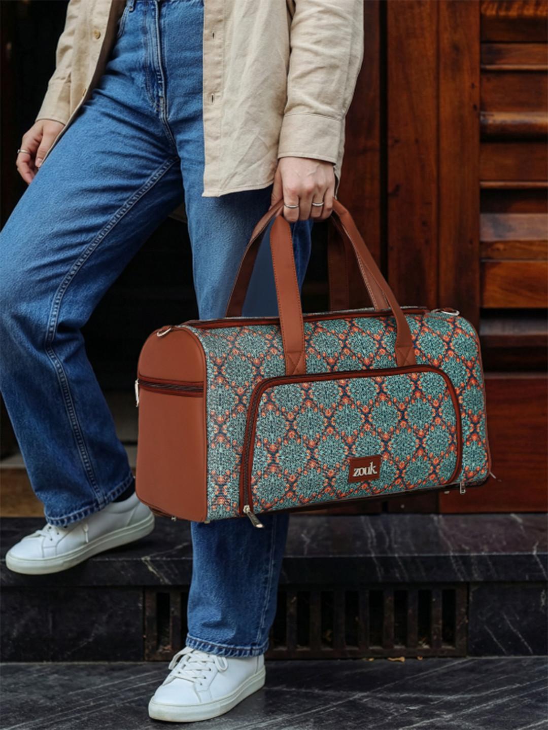 ZOUK Printed Large Casual Duffel Bag
