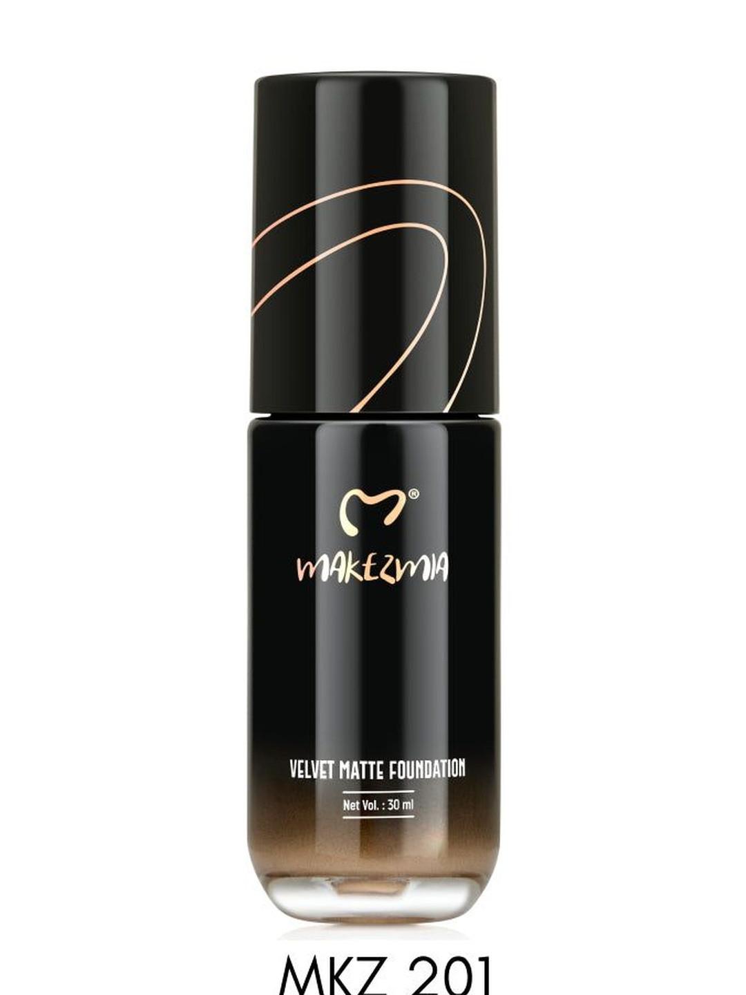 Flawless Velvet Matte Finish Liquid Foundation - 30ml - MKZ 201