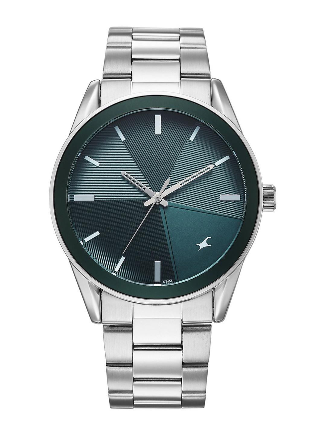 Fastrack Men Stunners XI Quartz Analog Teal Dial Watch - 38215KM01