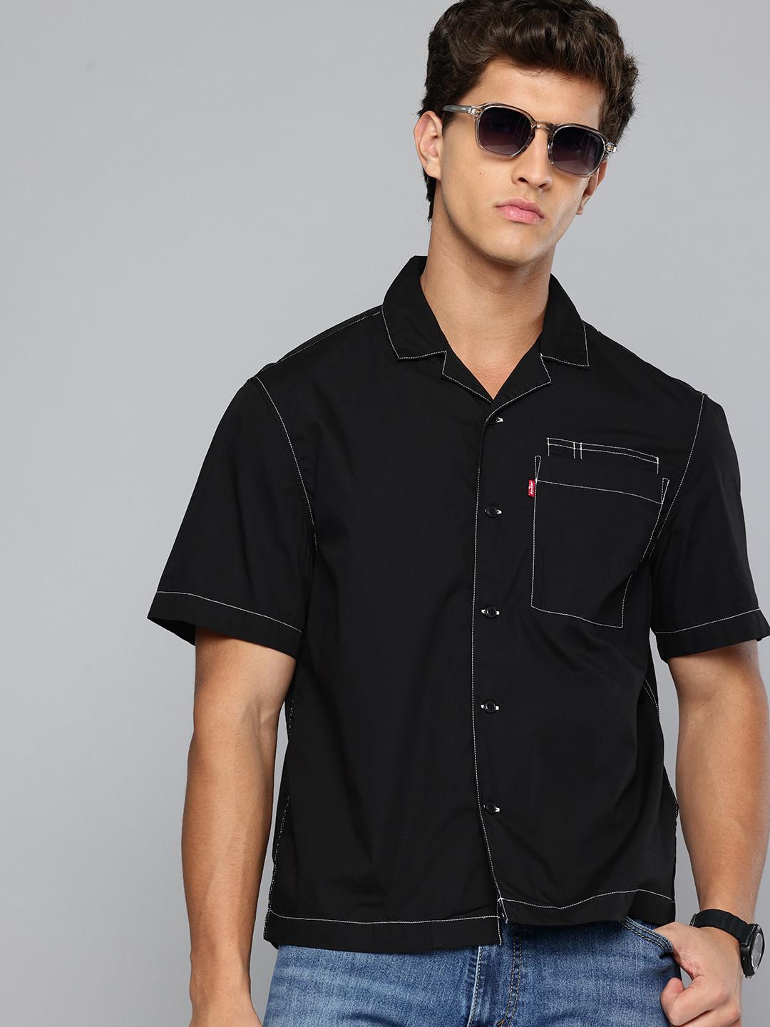 Levis Pure Cotton Relaxed Fit Casual Shirt