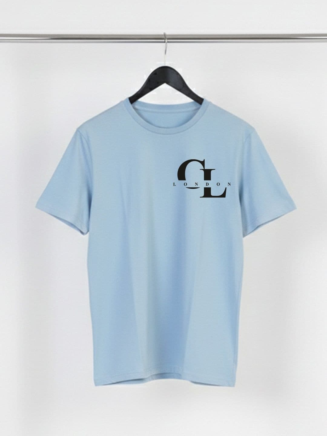 Greylongg Printed Round Neck T-shirt