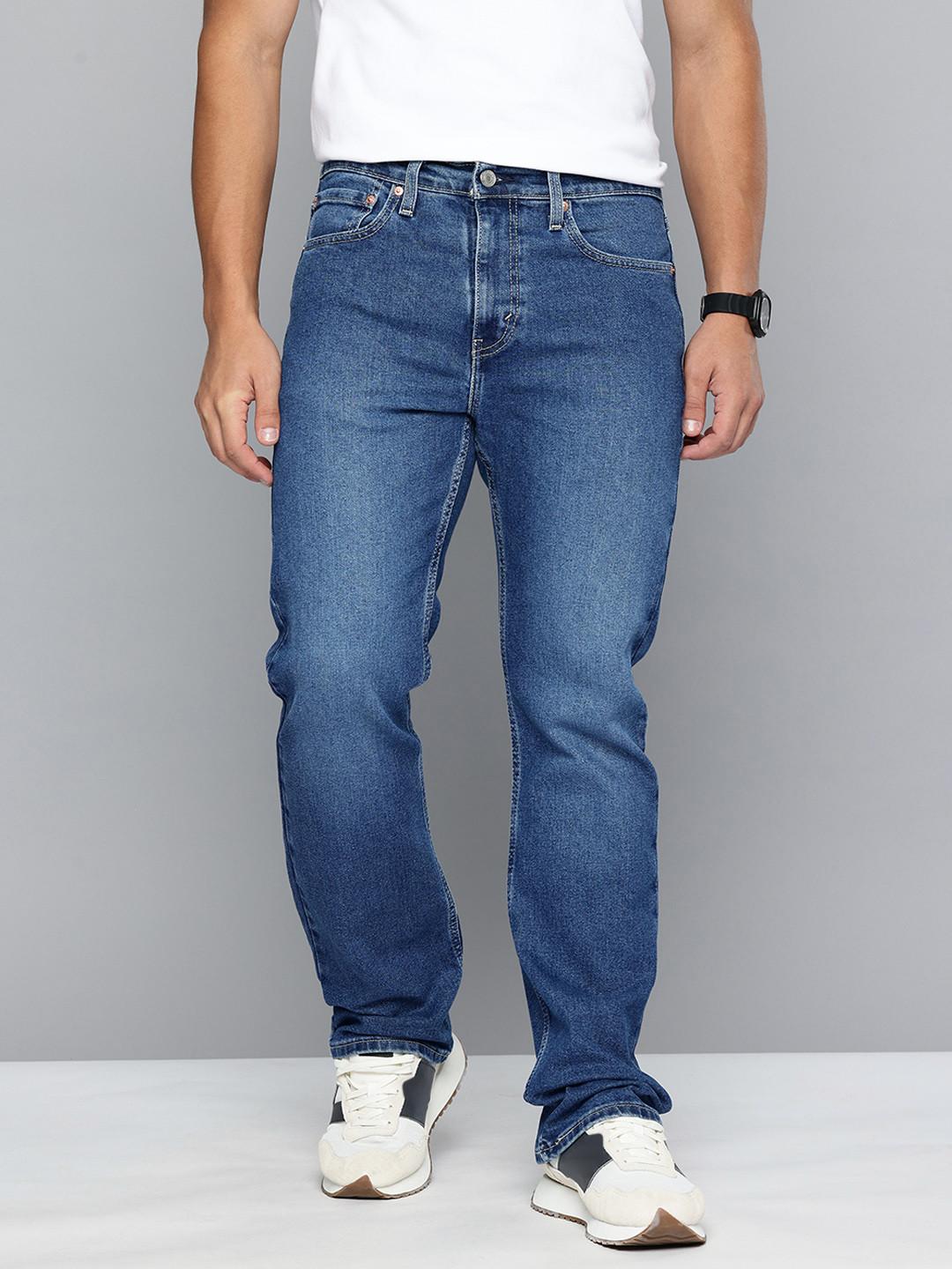 Levis Men 527 Slim Bootcut Fit Light Fade Stretchable Jeans