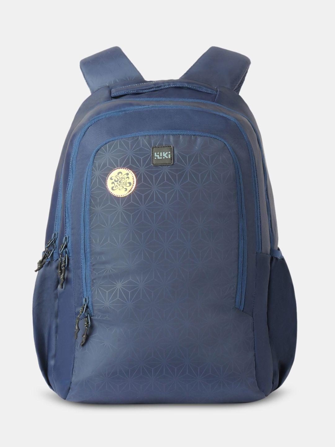 Wildcraft Unisex Kids Geometric Applique Backpack
