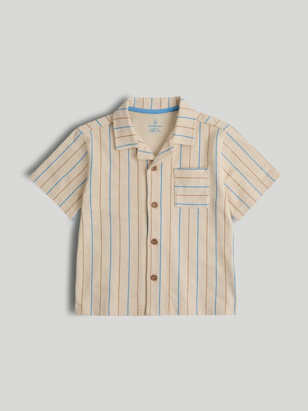 mothercare Boys Multi Stripes Printed Casual Shirt