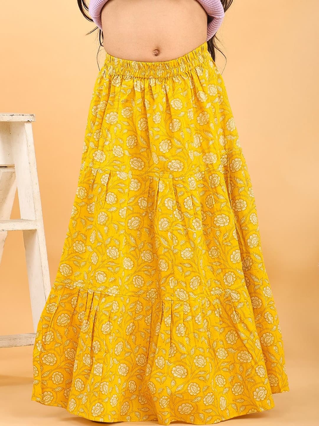 Sangria Girls Pure Cotton Maxi Fashion