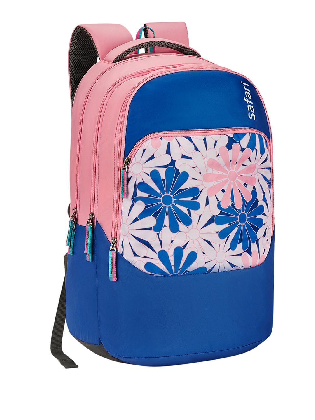 Safari Natura 36L Women Printed Laptop Backpack with 2 Compartments & Bottle Holder