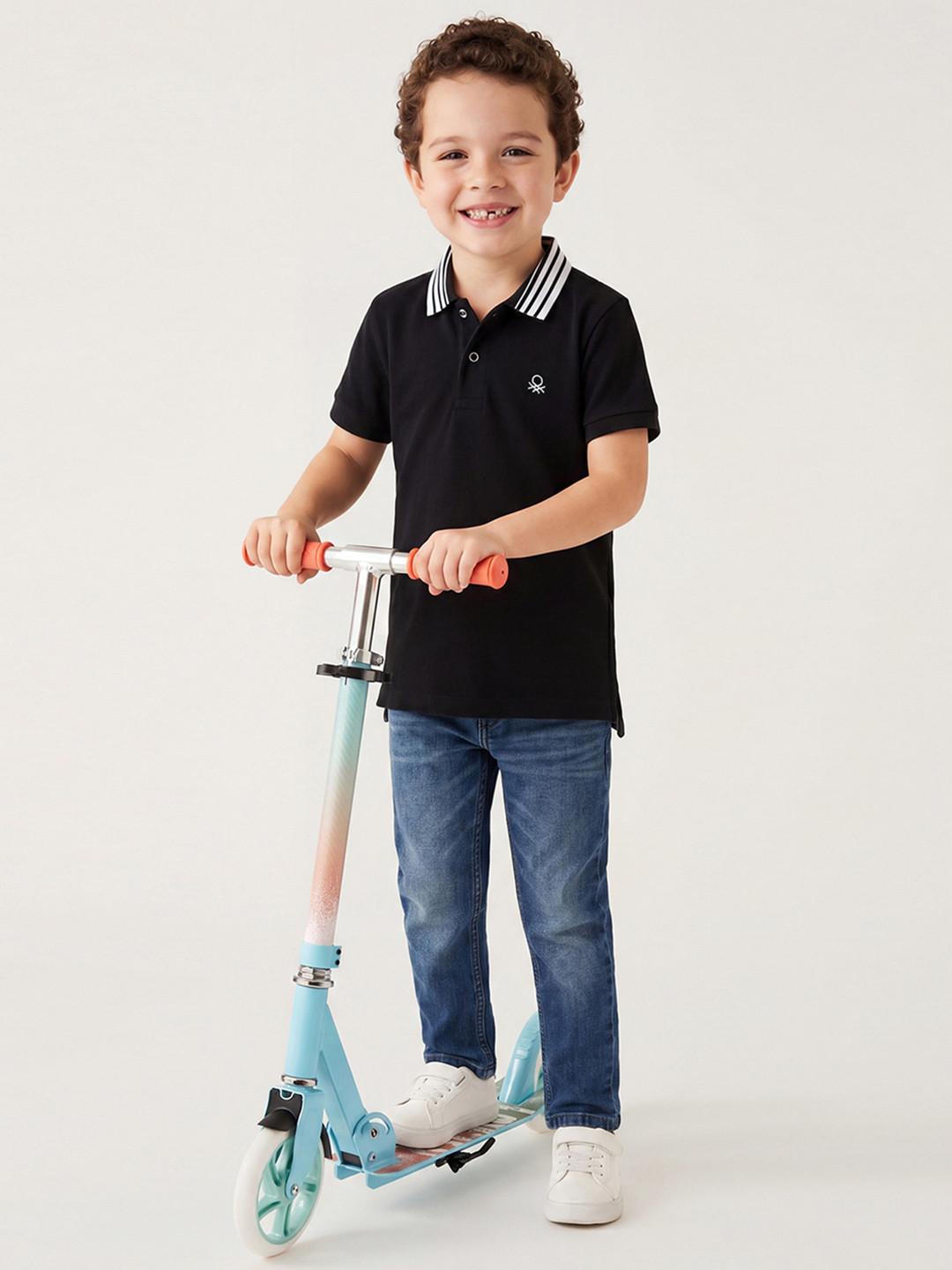 United Colors of Benetton Boys Pure Cotton Tshirts
