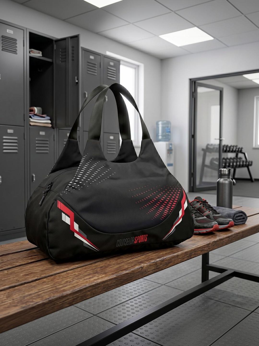 COUNSELOR Printed Medium Foldable Sports or Gym Duffel Bag