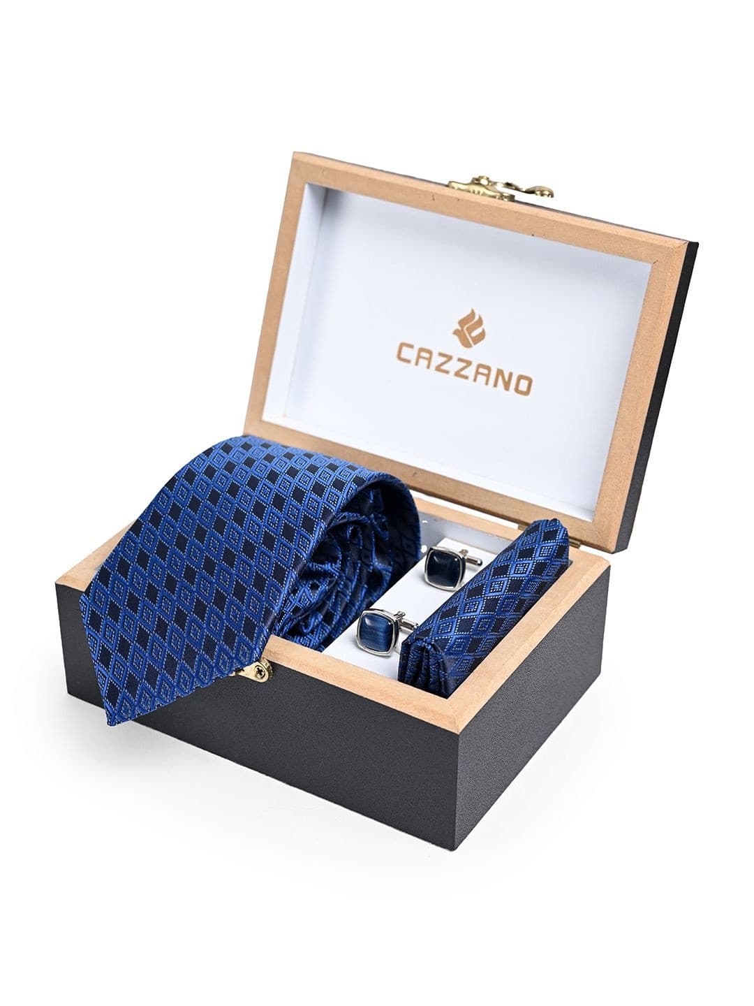 Cazzano Printed Ties and Cufflinks