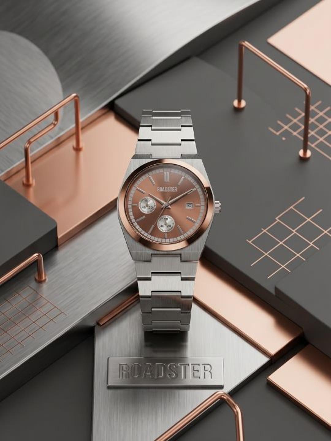 The Roadster Lifestyle Co. Men Stainless Steel Analogue Watches 2526-SC-RBRD
