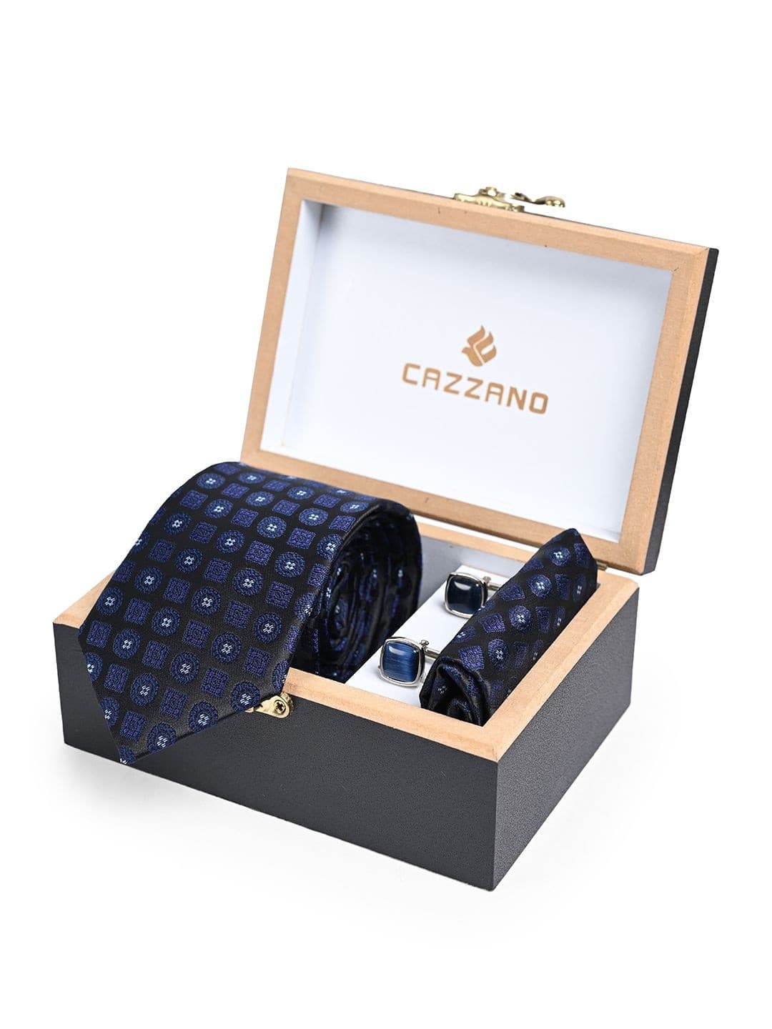 Cazzano Printed Ties and Cufflinks