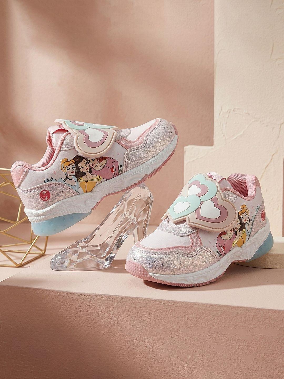 Bubblegummers Girls Disney Princess Printed Sneakers