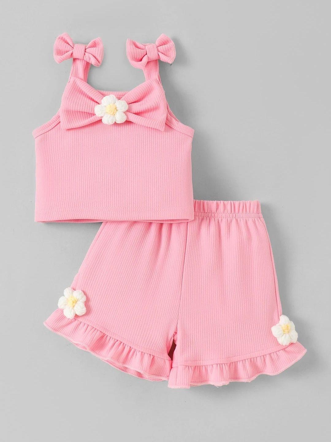 Hopscotch Girls Top with Shorts