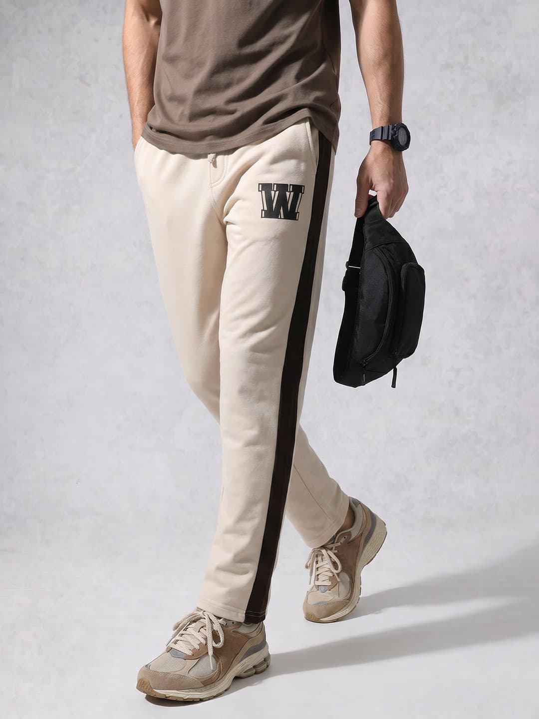 WROGN Men Regular Fit Track Pants