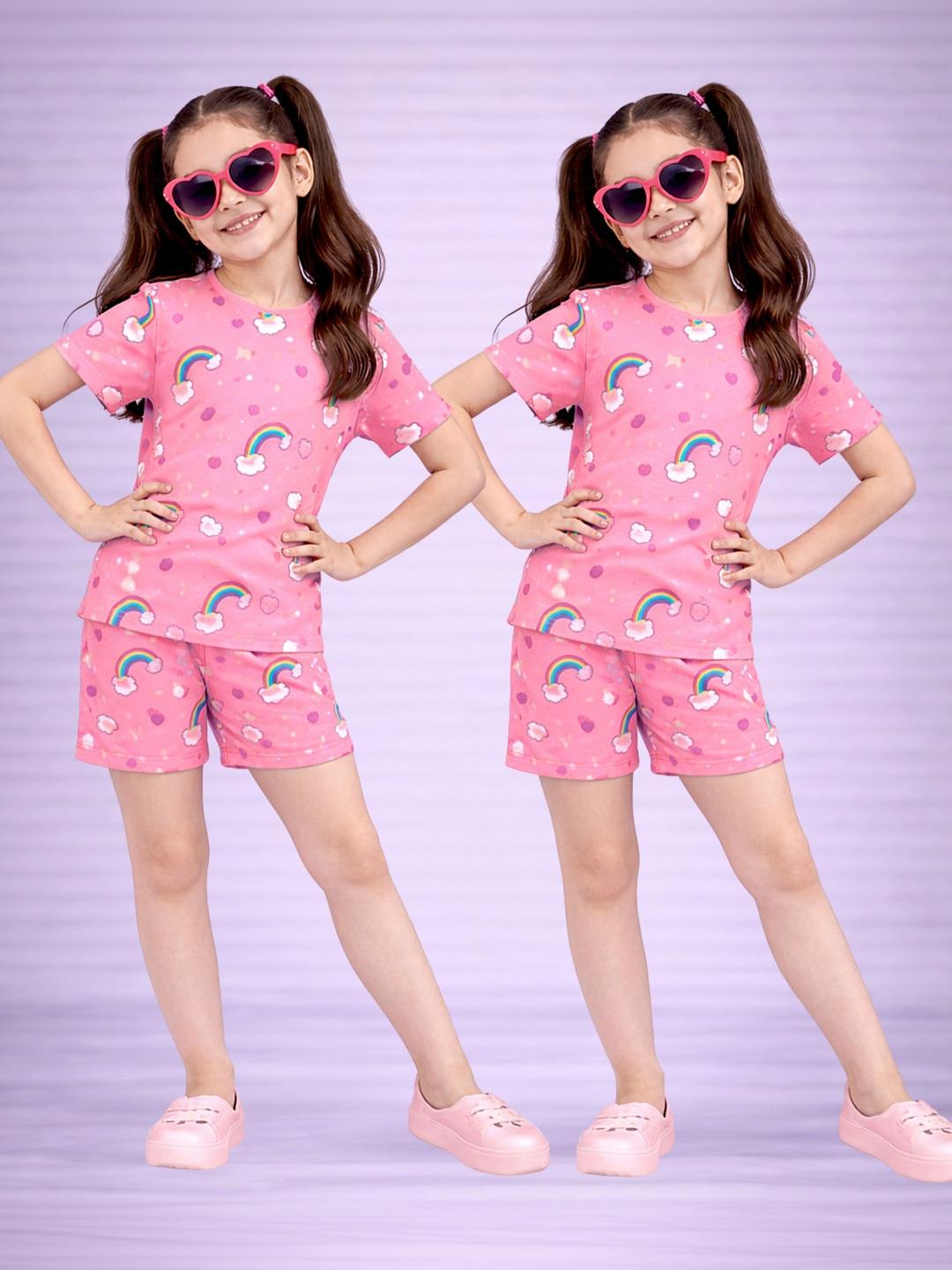 LITBABY Girls Printed Nightdress