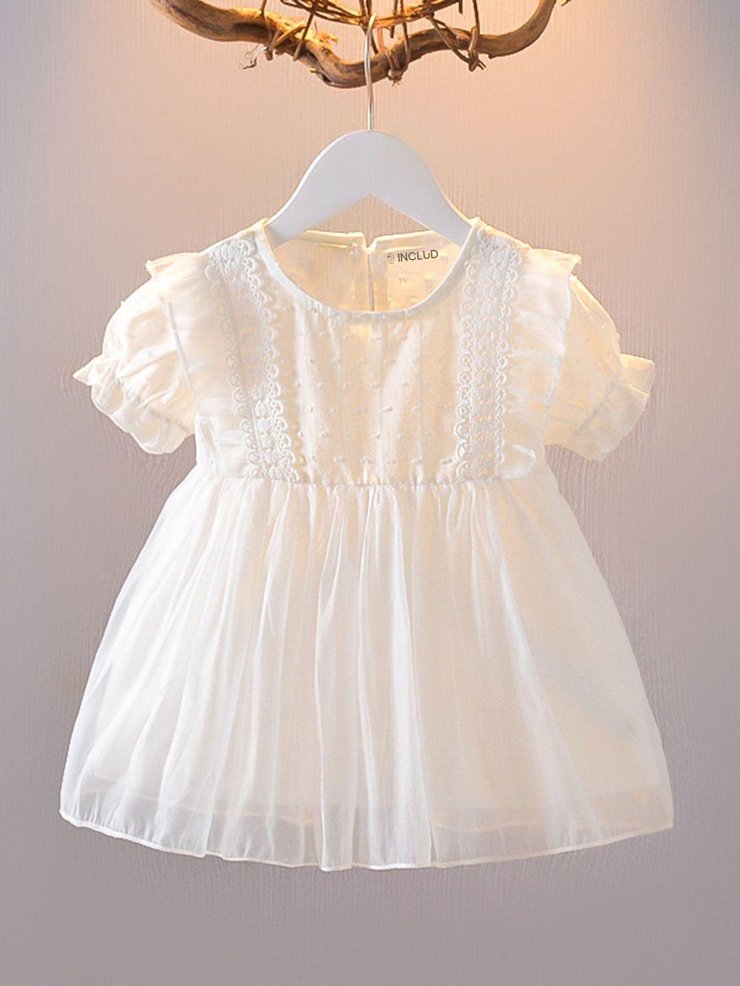 INCLUD Puff Sleeve Short Dress