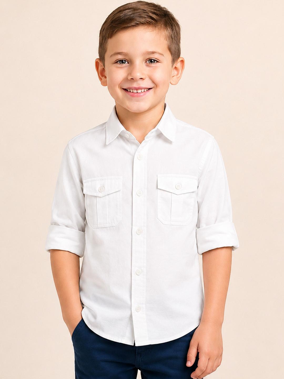 Dripteen Boys Classic Casual Shirt