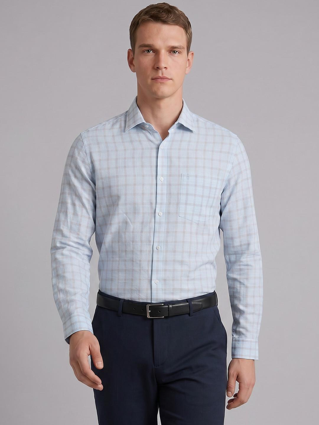 Arrow Checked Pure Cotton Formal Shirt