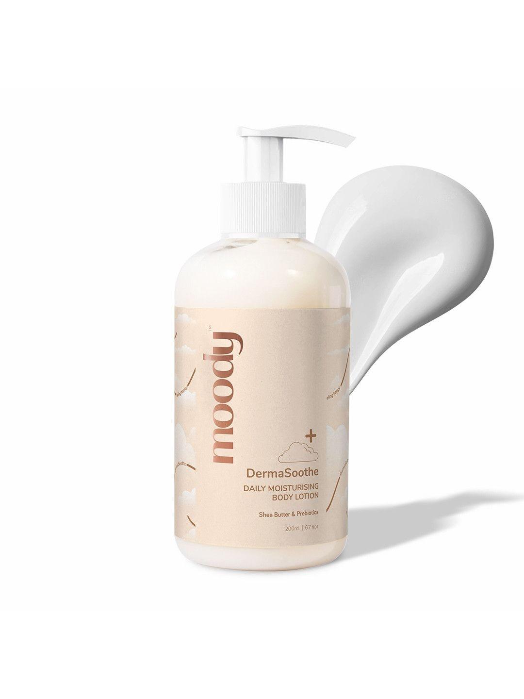 MOODY DermaSoothe Daily Moisturizing Body Lotion with Shea Butter & Prebiotics - 200 ml