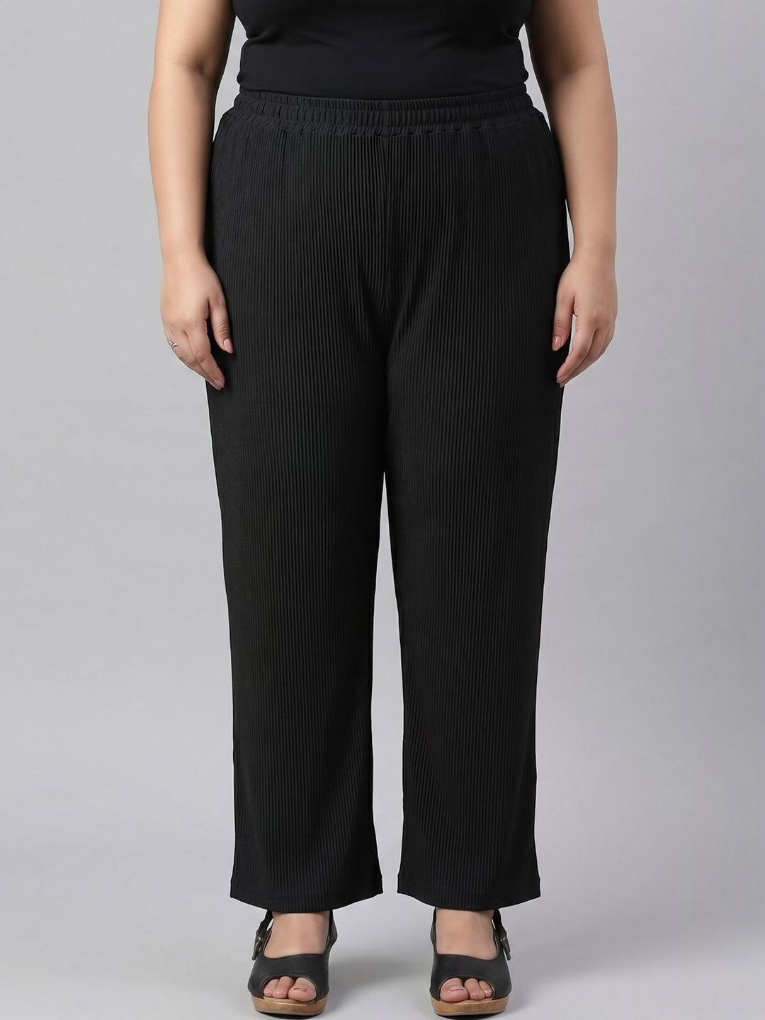 plusS Women Knitted Palazzos
