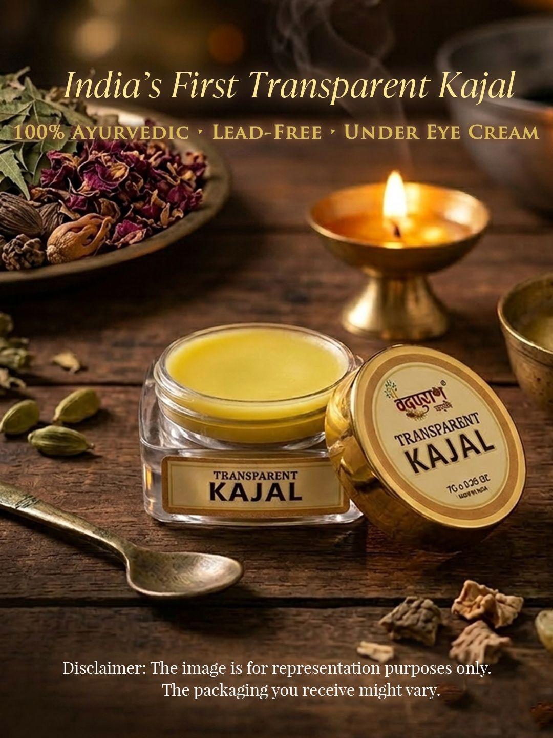 VEDPURAN Hand Made Kajal- 7 g- Transparent