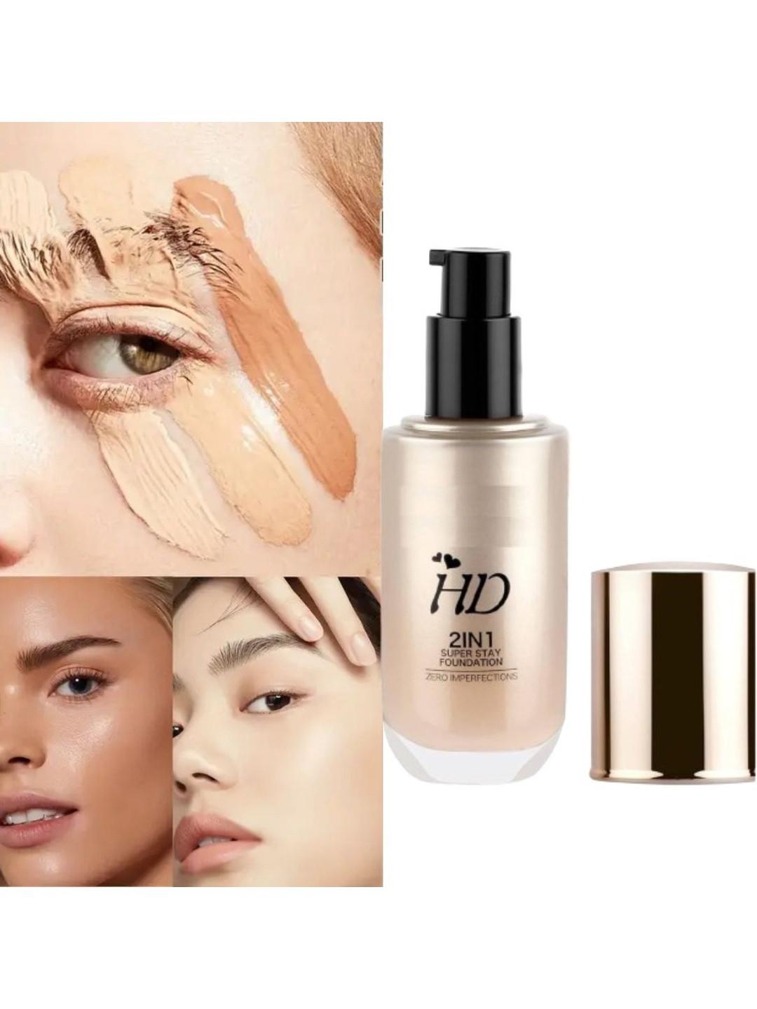goodvirtuesco 2in1 HD Waterproof Foundation-beige 60 ml