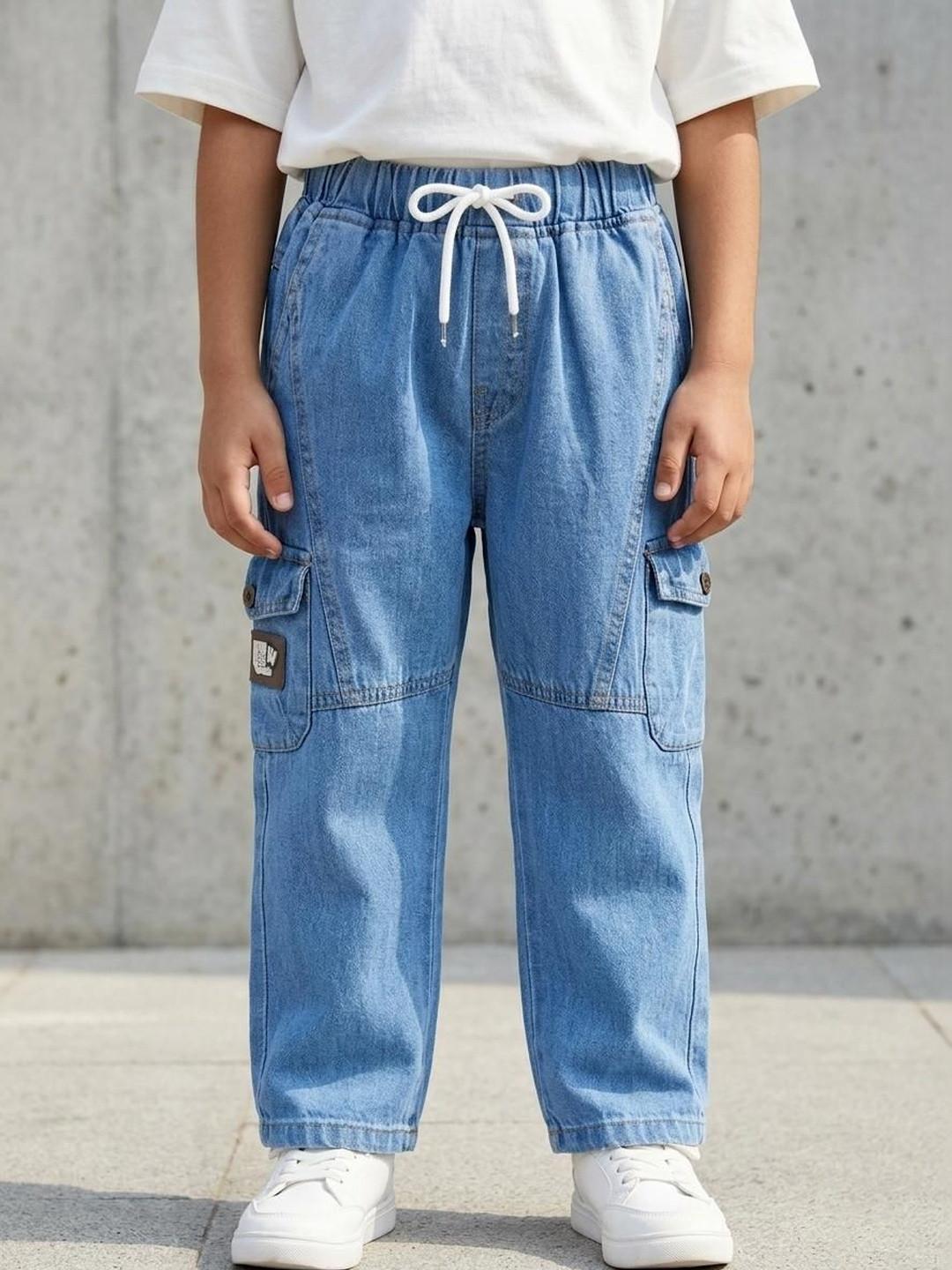 Toonyport Boys Regular Fit High-Rise Jeans