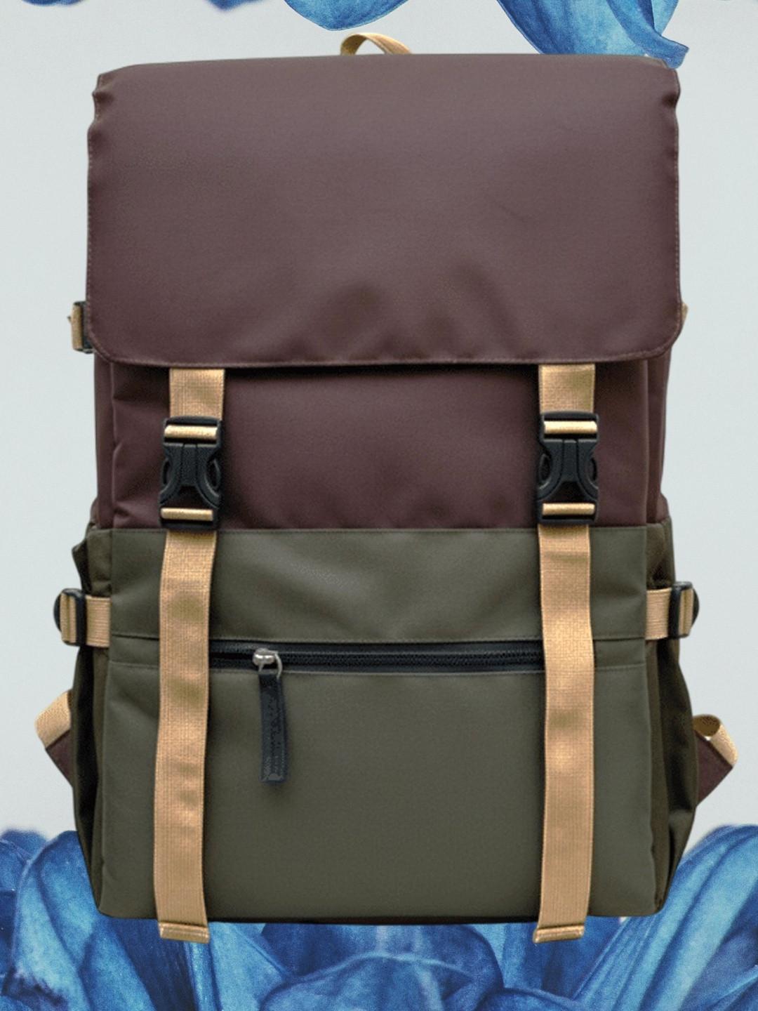 MomsyStore Men Colourblocked Backpack