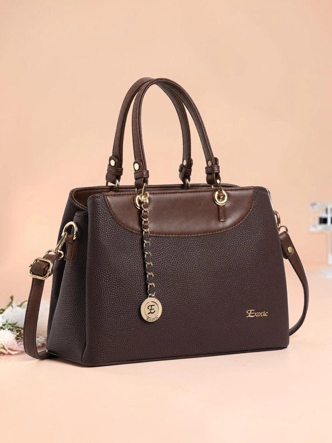 Exotic Textured Structured Handheld Bag