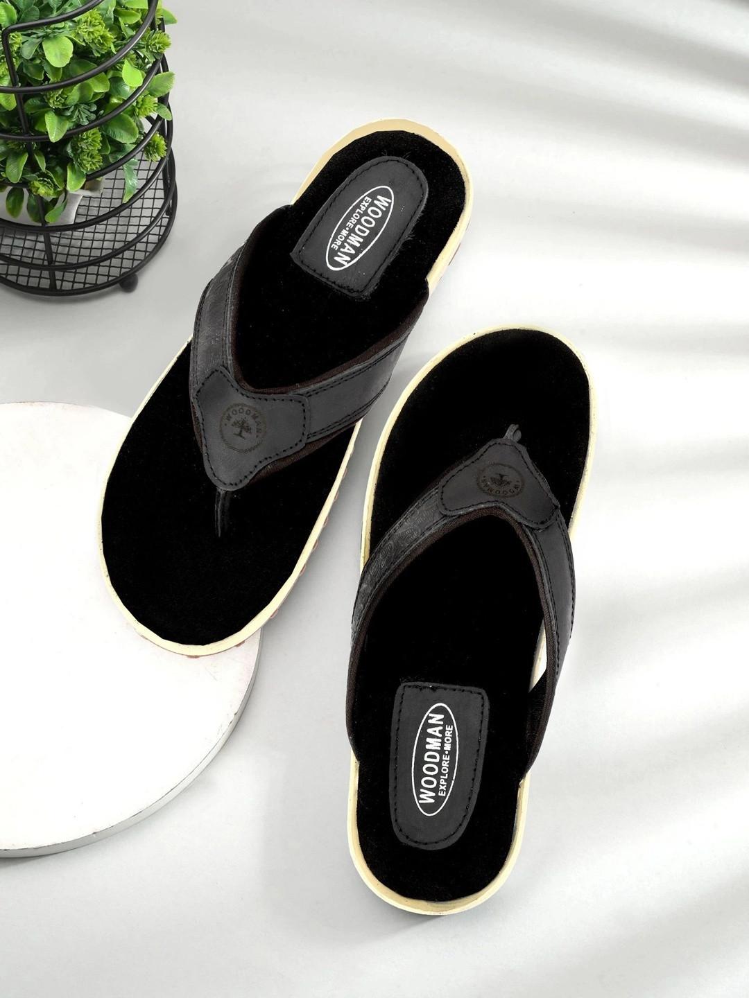 Woodman Men Leather Comfort Sandals