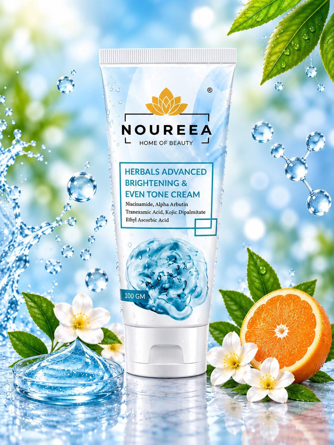 Noureea Herbals Brightening Cream - 100 g
